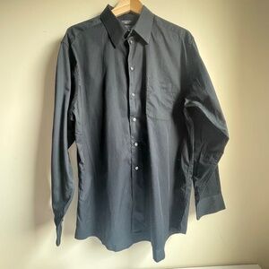 Dockers Men's Microfiber Blend Button Up Long Sleeve Shirt